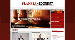 Desktop Screenshot of planetahedonista.com
